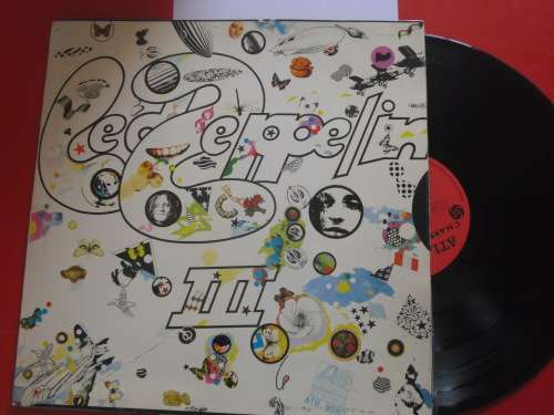 RARE!!! LED ZEPPELIN - III GATEFOLD VINYL, LP, RECORD.